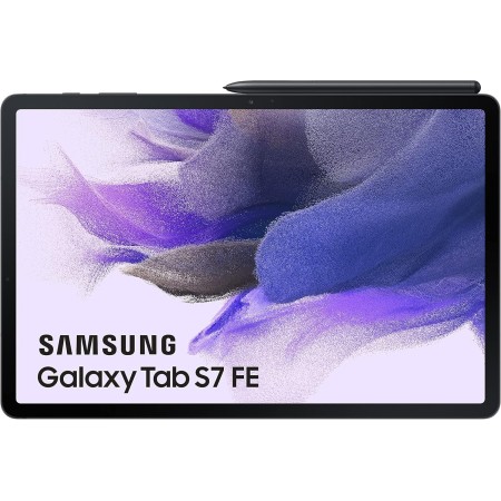 Samsung - Tablet Galaxy Tab S7 FE de 12,4 Pulgadas con WiFi y Sistema Operativo Android 64GB Negra ES Version