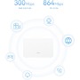HUAWEI Router 4G+ CPE 5, B636, Router SIM LTE, Cat 7+, DL 400Mbps/UL 200Mbps, Wi-Fi 6 AX3000, 4 Puertos Ethernet LAN,