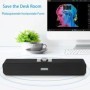 Altavoces USB para pc Barra Sonido para Ordenador Portátil Altavoces U