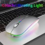 Uiosmuph G12 Ratón Inalámbrico, 2.4G Raton ​Inalambrico Recargable con Mini Receptor USB, Mouse Wireless 1600 dpi Ajustables