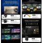 Erisin 8-Core 4GB+ 64GB 7" Android 13 GPS Navegación Pantalla Táctil DVD Estéreo de Automóvil para VW Passat B6 Golf V Vi Touran