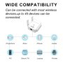 WIFI6 AX3000 Gigabit repetidor inalámbrico enrutador banda Dual 2,4/5G