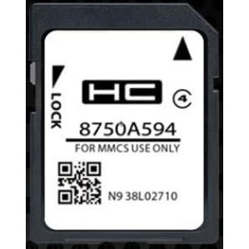 Tarjeta SD navegación GPS Europa - 2024.A compatible con Mitsubishi - MMCS W15 W17 (A594)