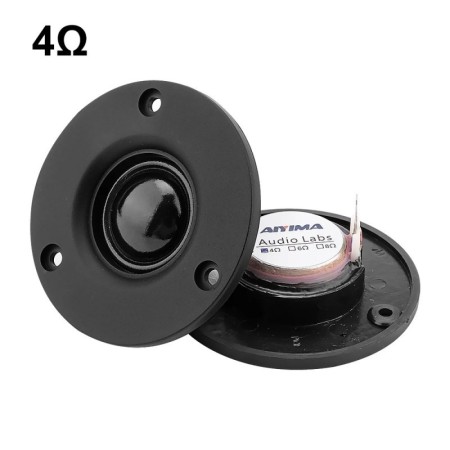 AIYIMA 2 uds altavoz de música con sonido Tweeter de 3 pulgadas membra