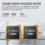 DOOGEE S200 X [2025] Movil Irrompible 5G, 32GB RAM+512GB ROM(2TB) DDR5 10100mAh 6.72”FHD+120Hz, 100MP+Pantalla Trasera AMOLED