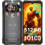 DOOGEE S200X Móvil Resistente 5G, 32GB RAM + 512GB ROM(2TB) DDR5,10100mAh 100MP+20MP Visión Nocturn 6.72”FHD+120Hz Teléfono