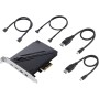 ASUS ThunderboltEX 4 – Adaptador Thunderbolt – PCIe 3.0 x4 – Thunderbolt 4 x 2, 90MC09P0-M0EAY0