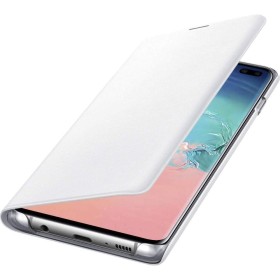 SAMSUNG EF-NG975 Led View Cover, funda oficial para SAMSUNG Galaxy 10+, color Blanco