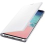 SAMSUNG EF-NG975 Led View Cover, funda oficial para SAMSUNG Galaxy 10+, color Blanco