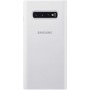 SAMSUNG EF-NG975 Led View Cover, funda oficial para SAMSUNG Galaxy 10+, color Blanco