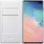SAMSUNG EF-NG975 Led View Cover, funda oficial para SAMSUNG Galaxy 10+, color Blanco