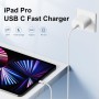 Cargador Carga Rapida iPhone 16 15 Apple Original,20W USB C Enchufe con 2M+2M Cable Cabezal Adaptador Pared Charger Corrient