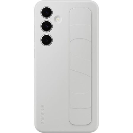 Samsung Galaxy Official Standing Grip - Funda para S24 FE, Color Gris