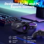 NUBWO G06 Cascos Gaming Inalámbricos con Drivers de 50 mm para PC/Ps5/Ps4/NS/Mobile, Auriculares Gaming Inalámbricos con 2.4