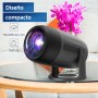 Philips, Neopix 150, proyector de cine en casa, Full HD 1920x1080p, giratorio de 180 grados, fuente de luz LED, modo espejo,