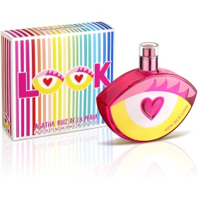 Agatha Ruiz de la Prada, Perfumes LOOK! Eau de Toilette para Mujer, Larga duración, Fragancia alegre, moderna y con encanto,