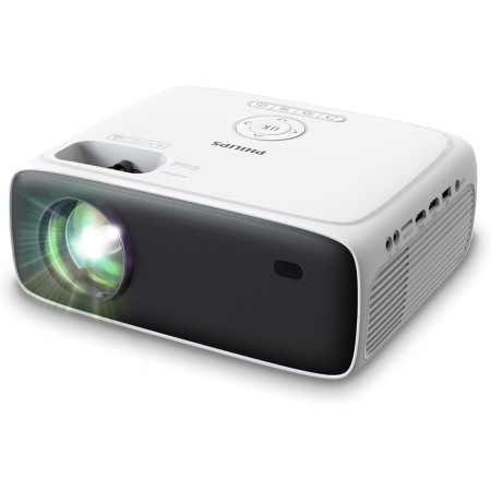 Philips NeoPix 200, proyector Full HD 1080p, Alto contraste, múltiples correcciones de imagen para una instalación flexible,
