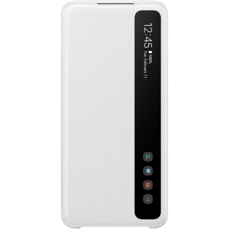 SAMSUNG Clear View Cover G980F Galaxy Blanco