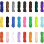 24 Rollos de Cuerda de paracaídas de 10 pies, Cuerda de paracaídas de 4 mm, Cuerda de paracaídas multifunción Tipo III, Cuerda