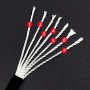 24 Rollos de Cuerda de paracaídas de 10 pies, Cuerda de paracaídas de 4 mm, Cuerda de paracaídas multifunción Tipo III, Cuerda