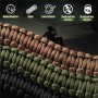 HOVIBU Paracord 4mm 7 Hebras, 5 Piezas Cuerda Paracord de Nylon, Cuerda de Paracaídas, Cuerda Nylon Multifuncional para al Aire
