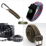 24 x Cuerda Paracord 550 Para Pulseras 4mm Paracord Accesorios Paracord 550 Kit Paracord Kit De Cuerda, Paracord Cord 550, Nylon