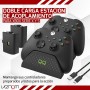 Venom Base de Carga Doble con 2 Paquetes de baterías Recargables - Blanco (Xbox Series X y S/Xbox One)