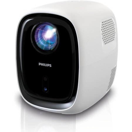Philips, Neopix 130, Proyector de cine en casa, Corrección de imagen avanzada, Full HD 720p, Fuente de luz LED avanzada, Modo