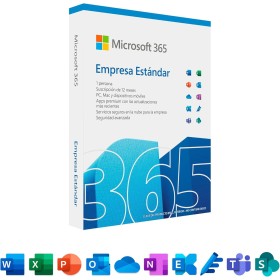 Microsoft 365 Empresa Estándar - 1 usuario - 5 PC/Mac + 5 Tabletas +5 móviles - Suscripción 12 meses