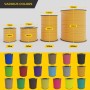 EdcX 4 mm Nylon Paracord 550 30 m (100 pies) - Tipo III, Cuerda 100% Nylon, Cuerda de 7 hebras, Cuerda de Nylon de 4 mm en