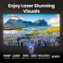BenQ GV50 proyector láser portátil de Techo 1080p con Base de trípode | Proyección con ángulo Giratorio | 500 lúmenes | Altavoz
