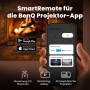 BenQ GV50 proyector láser portátil de Techo 1080p con Base de trípode | Proyección con ángulo Giratorio | 500 lúmenes | Altavoz