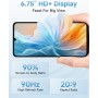 Ulefone Note 20 Pro Teléfono Móvil Libre Android 14, 8GB+128GB/SD-1TB, Cámara 50MP+8MP, 6000mAh Batería Moviles Octa Core