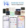 Ulefone Note 20 Pro Teléfono Móvil Libre Android 14, 8GB+128GB/SD-1TB, Cámara 50MP+8MP, 6000mAh Batería Moviles Octa Core