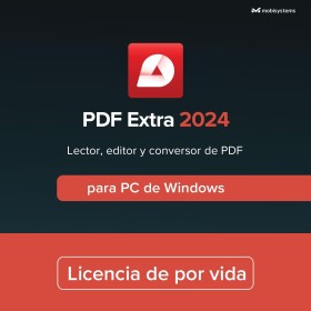 PDF Extra Lifetime - Editor de PDF profesional - Edita, Protege, Anota, Completa y Firma los PDF - 1 PC Windows / 1 Usuario /