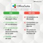 OfficeSuite Home & Business - Licencia de Por Vida - Documents, Sheets, Slides, PDF, Mail & Calendar para Windows