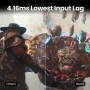 BenQ X500i Proyector Gaming Tiro Corto 4K Verdadero UHD HDR 4LED 2200 Lúmenes | Tiempo de Respuesta de 4ms | Modo de Juego