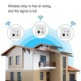 Panel inalámbrico inteligente de 220V AP, repetidor WiFi de punto de a
