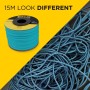 EdcX 4 mm Nylon Paracord 550 30 m (100 pies) - Tipo III, Cuerda 100% Nylon, Cuerda de 7 hebras, Cuerda de Nylon de 4 mm en