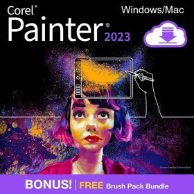 Corel Painter 2023 Standard, Software de pintura digital, Descarga digital