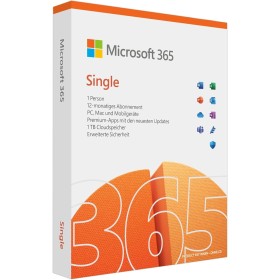 Microsoft 365 Individual - 1 PC/MAC, 1 año - DE - Caja, Negro, (QQ2-01421)