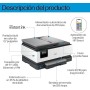 HP OfficeJet Pro 8122e, Impresora multifunción profesional de tinta A4 a color, Copia, Escáner, Mobile Fax, Wi-Fi, Impresión a