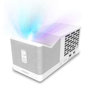 Philips UL5 Smart, Proyector ultra corto focal, Full HD 1080p, Triple láser, Wi-FI, Corrección de imagen avanzada, sonido