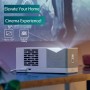 Philips UL5 Smart, Proyector ultra corto focal, Full HD 1080p, Triple láser, Wi-FI, Corrección de imagen avanzada, sonido