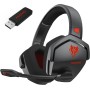 NUBWO G06 Cascos Gaming Inalámbricos con Drivers de 50 mm para PC/Ps5/Ps4/NS/Mobile, Auriculares Gaming Inalámbricos con 2.4