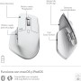 Logitech MX Master 3S para Mac: ratón Bluetooth de desplazamiento ultrarrápido, ergonómico, 8K DPI, seguimiento de cristales,