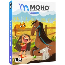 Moho Debut 13.5 | Create your own cartoons and animations in minutes | Software for PC and Mac OS