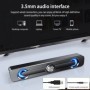 Barra de sonido Salange, altavoces con cable USB y Bluetooth, barra de