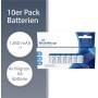 MediaRange Baterías Mignon (10) 1,5V MRBAT105 LR06 Alkaline AA