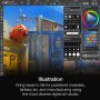 Corel Painter 2023 Standard, Software de pintura digital, Entrega por correo